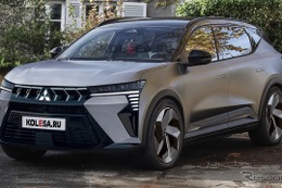 「三菱っぽくないけどカッコいい」ルノーの兄弟車となる『エクリプス クロス』次期型デザインに反響 画像