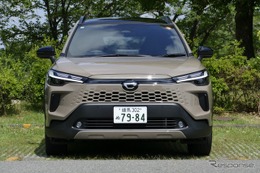 【トヨタ カローラクロス 新型試乗】“クラスの水準の上”をいく快適な走りがさらに進化…島崎七生人 画像