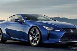 【ジュネーブモーターショー16】レクサスの最上級クーペ、LC500 にハイブリッド…「LC500h」初公開へ 画像