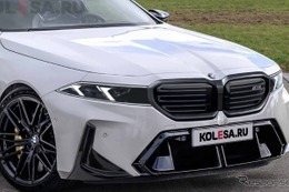 BMW『M5』新型、最終デザインをプレビュー！ 最大750馬力のV8ツインターボ搭載 画像