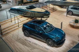 ポルシェ『マカン』新型のEVパワートレイン搭載、電動スポーツボート「790スペクター」登場…コンセプトカーも発表