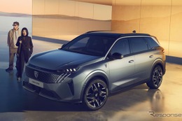 プジョー『5008ハイブリッド』新型発売、3列7シートSUV…581万円から 画像