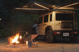 展開5分・撤収5分！『ジムニー/シエラ/ノマド』専用「サイドテント」が発売 画像