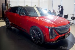 キャデラック『リリックV』発売、Vシリーズ初のフル電動SUV…0-96km/hを3.3秒、価格は1890万円 画像