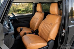 『ジムニー』のインテリアをクラシックに変身！ シーエルリンク「レザーシートカバー」2タイプを発売 画像