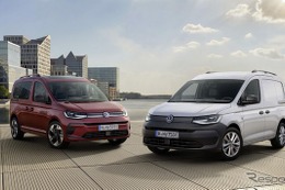 VWの小型ミニバン『キャディ』、改良新型の写真を公開…バンパーやホイールなど外観を刷新