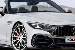 メルセデスAMG『SL』新型、より攻撃的に！…最終デザインをプレビュー 画像