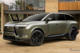レクサス初、EVで3列シートのSUV『TZ』世界初公開…今冬日本でも発売へ 画像
