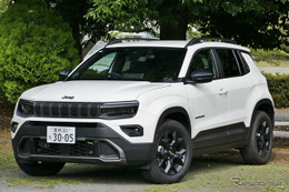 【ジープ アベンジャー4xeハイブリッド 新型試乗】ゆったりとしたBEVに対し“小気味いい”走りに好感…島崎七生人 画像