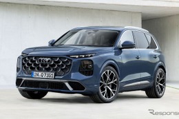 アウディ『Q7』新型、マイルドハイブリッド＋電動コンプレッサー搭載…全席が電動調整可能に