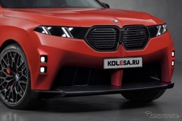 V8継続、2027年デビューか!? スーパーSUV、BMW『X5M』予想デザイン公開！ 画像