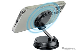 スマホは“ダッシュの上”派にお薦めの、最新マグネット式＆無線充電型スマホホルダー［特選カーアクセサリー名鑑］ 画像