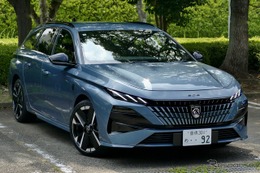 【プジョー 308SW GTハイブリッド 新型試乗】“新顔”になってスッキリ、ワゴンながら走りの良さに感心…島崎七生人 画像