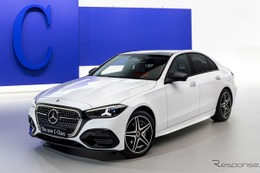 メルセデスベンツ『Cクラス』に改良新型、表情一新…EV登場に合わせて欧州で大幅改良 画像