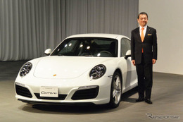 【ポルシェ 911カレラ 改良新型】ダウンサイズエンジンは「水冷化以上のマイルストーン」…七五三木社長 画像