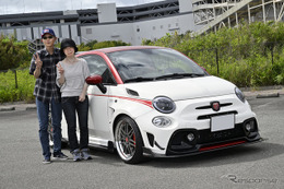 白×赤×黒で魅せる！ 走りも楽しめる大人のアバルト595…CARTUNE ALL USERS MEET神戸 画像