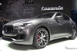 【ジュネーブモーターショー16】マセラティ初のSUV、レヴァンテ …3.0ツインターボは430馬力 画像