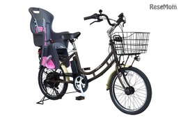 パンクしない「防災する自転車」に子ども乗せタイプ新登場 画像