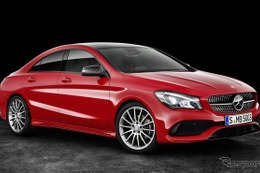 【ニューヨークモーターショー16】メルセデス CLA に改良新型、表情変化 画像