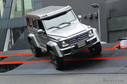 【メルセデス G550 4×4 スクエアード】Gクラス統括責任者「高速走行への対応に苦心」 画像