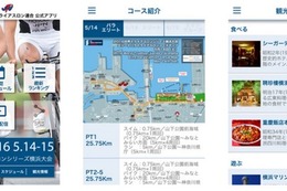 NTTグループ、トライアスロン公式スマホアプリを配信 画像