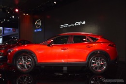 【北京モーターショー16】マツダ CX-4 は「より美しく、“Fun to Drive”を目指した」…小泉チーフデザイナー 画像