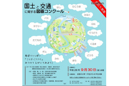 国土交通省「国土と交通に関する図画コンクール」9/30まで募集 画像