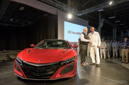 ホンダ NSX 新型、米工場で量産開始…第一号車を引き渡し 画像