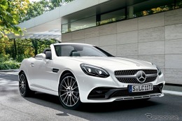 メルセデスベンツ SLC 発売、SLK 後継の新型ロードスター…530万円から 画像