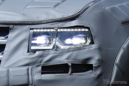 VWの新型7人乗りSUV、ヘッドライトが見えた！ 画像