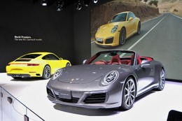 【東京モーターショー15】ポルシェ 911 カレラ4…学校の送り迎えから鈴鹿のタイムアタックまで 画像