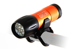 LED電球9つ使用の自転車用LEDライト「ナインテイルドフォックス」 画像