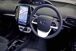 【トヨタ プリウスPHV 新型】トヨタ初の11.6インチナビ、操作感をチェックした 画像