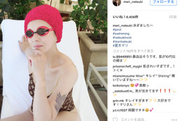 64歳！夏木マリが脅威の美肌をインスタグラムに投稿 画像