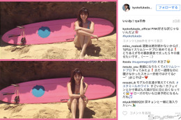 深田恭子、インスタグラムにセクシーショット連発！ 画像