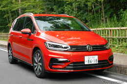 【VW ゴルフトゥーラン 試乗】Rラインで印象ガラリ、胸のすく走りっぷり…岩貞るみこ 画像