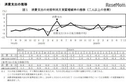 教育費、3か月連続の実質減少…7月の家計調査 画像