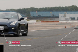 【動画】日産の超高速ドローン「GT-R Drone」vs 本家GT-R、その結末は... 画像