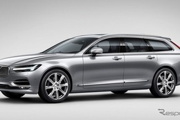 ボルボ V90 新型に「クロスカントリー」、間もなく初公開へ 画像