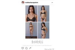 バーバラ・パルヴィン、過激下着姿をインスタで晒す 画像