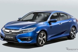 【パリモーターショー16】ホンダ シビック セダン 新型、欧州仕様車を初公開 画像