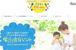 「子どもの食育ラボ」サイトオープン、食から将来を考える 画像