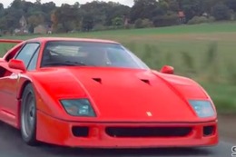 【動画スーパーカー列伝】1987年フェラーリF40、今を走る 画像