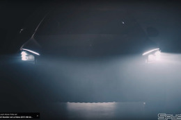 【動画】文字が道路に浮かぶ！メルセデス、近未来ヘッドライト技術「デジダル ライト」発表 画像