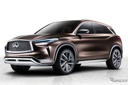 【デトロイトモーターショー2017】インフィニティ、QX50 コンセプト発表予定…次期 スカイライン クロスオーバー 画像