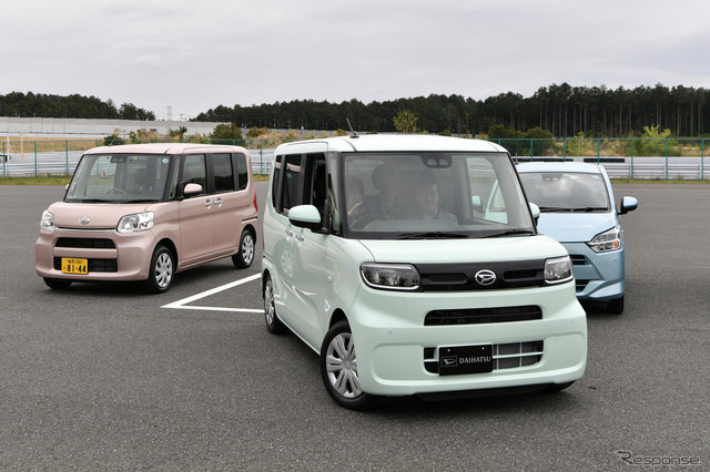 ダイハツ タント 新型の駐車支援機能を試した