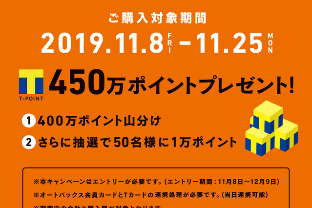 450万Tポイントを山分けプレゼント