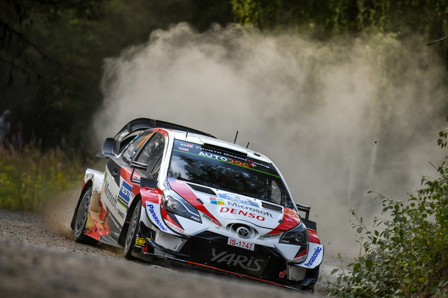 2019年ドライバーズ・チャンピオンに輝いたオット・タナック選手のヤリスWRC