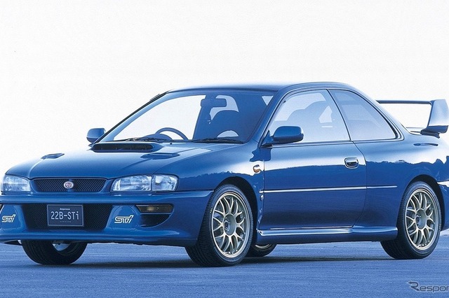 インプレッサ22B-STi バージョン（1998年）