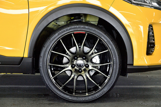 HOMURA 2X7Plus 推奨サイズ:19×7.5JInset45 5H-114.3/カラー:ブラッククリアー(限定モデル/BBP)/タイヤサイズ:225/40R19